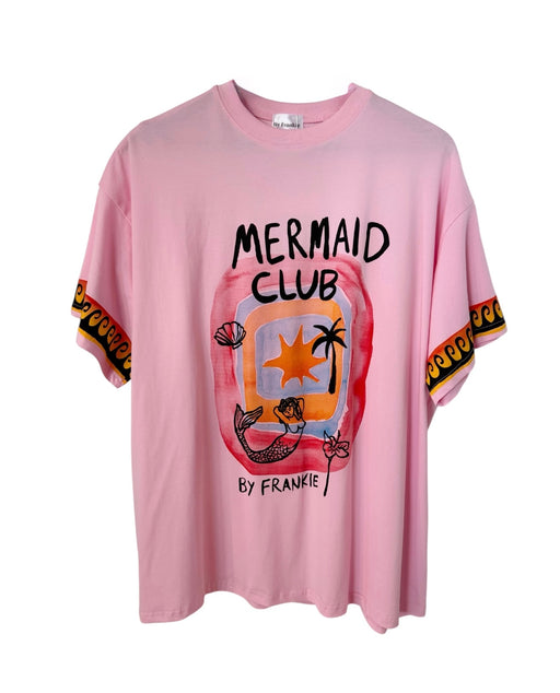 By Frankie Mermaid Tee - Pink