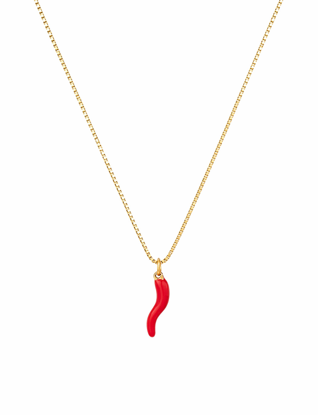 Denvi 18K Gold Plated Necklace - Chilli