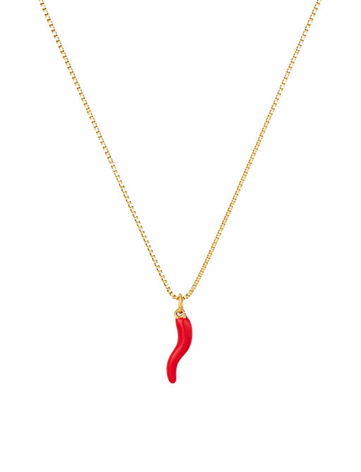 Denvi 18K Gold Plated Necklace - Chilli