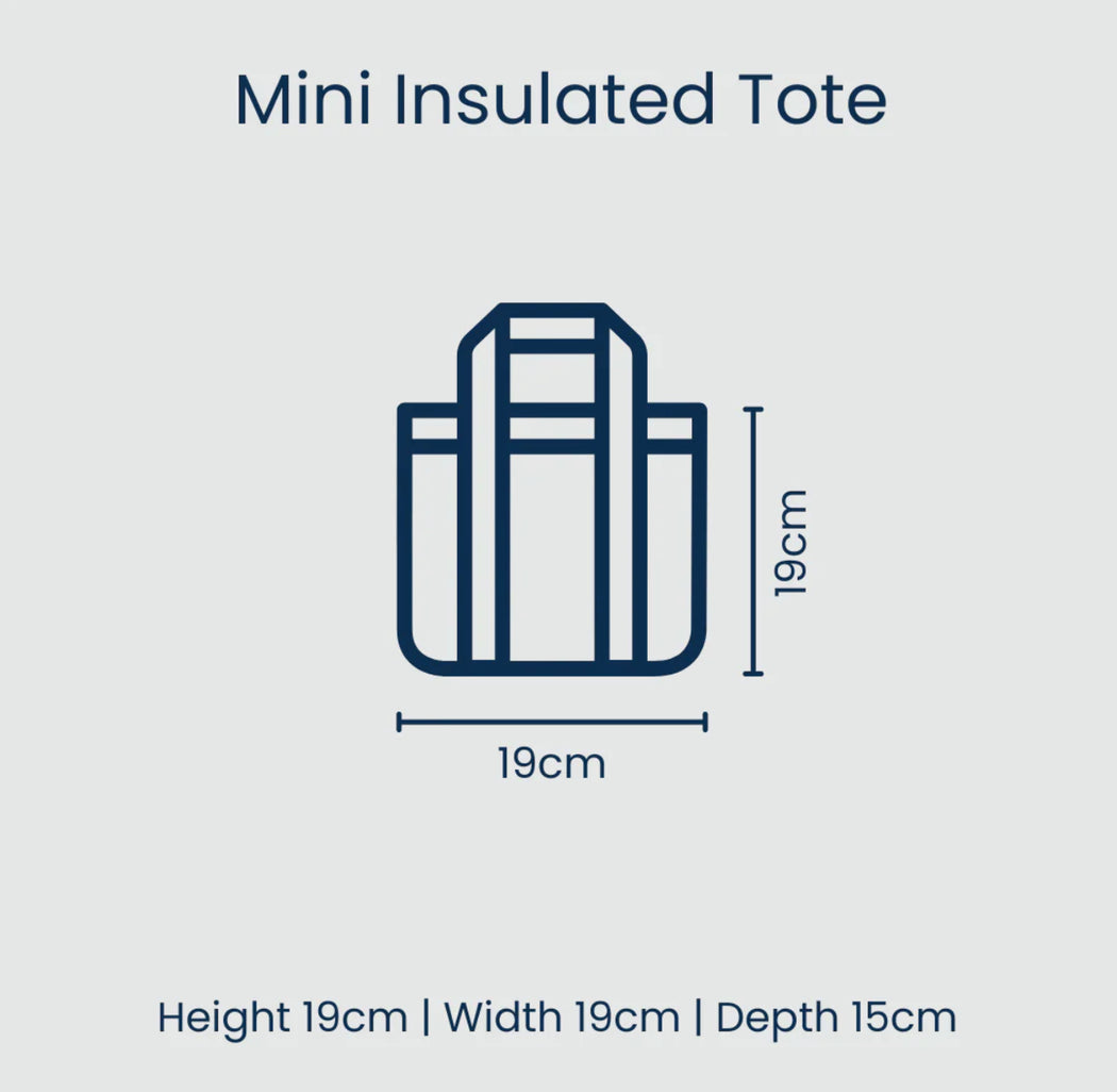 Project Ten Mini Insulated Tote - Hydrangea