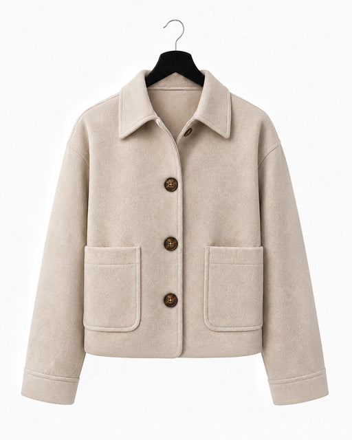 Button down Jacket - Beige