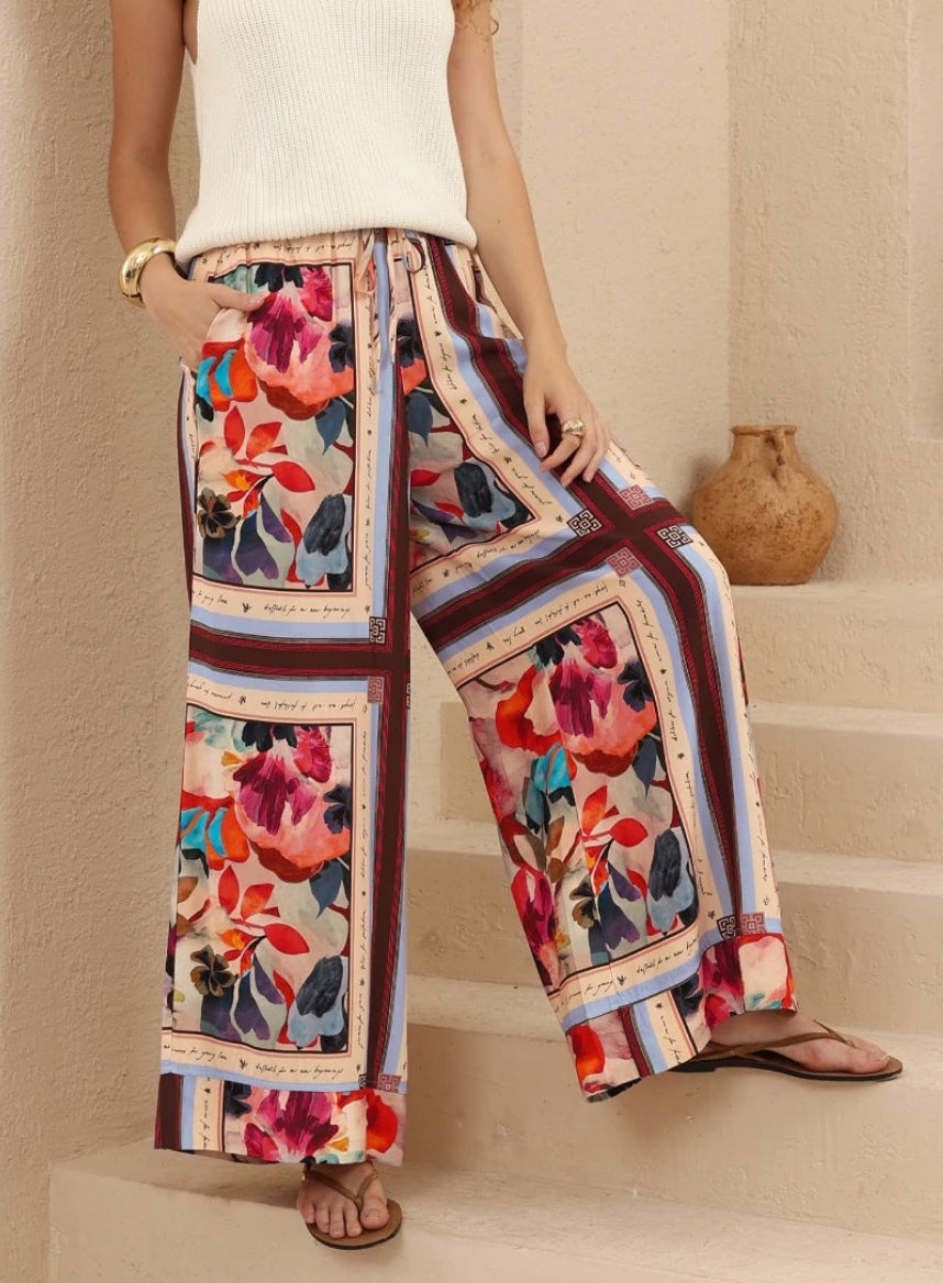 Palazzo Pants - Multi
