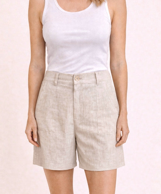 Little Lies Jude Shorts - Natural