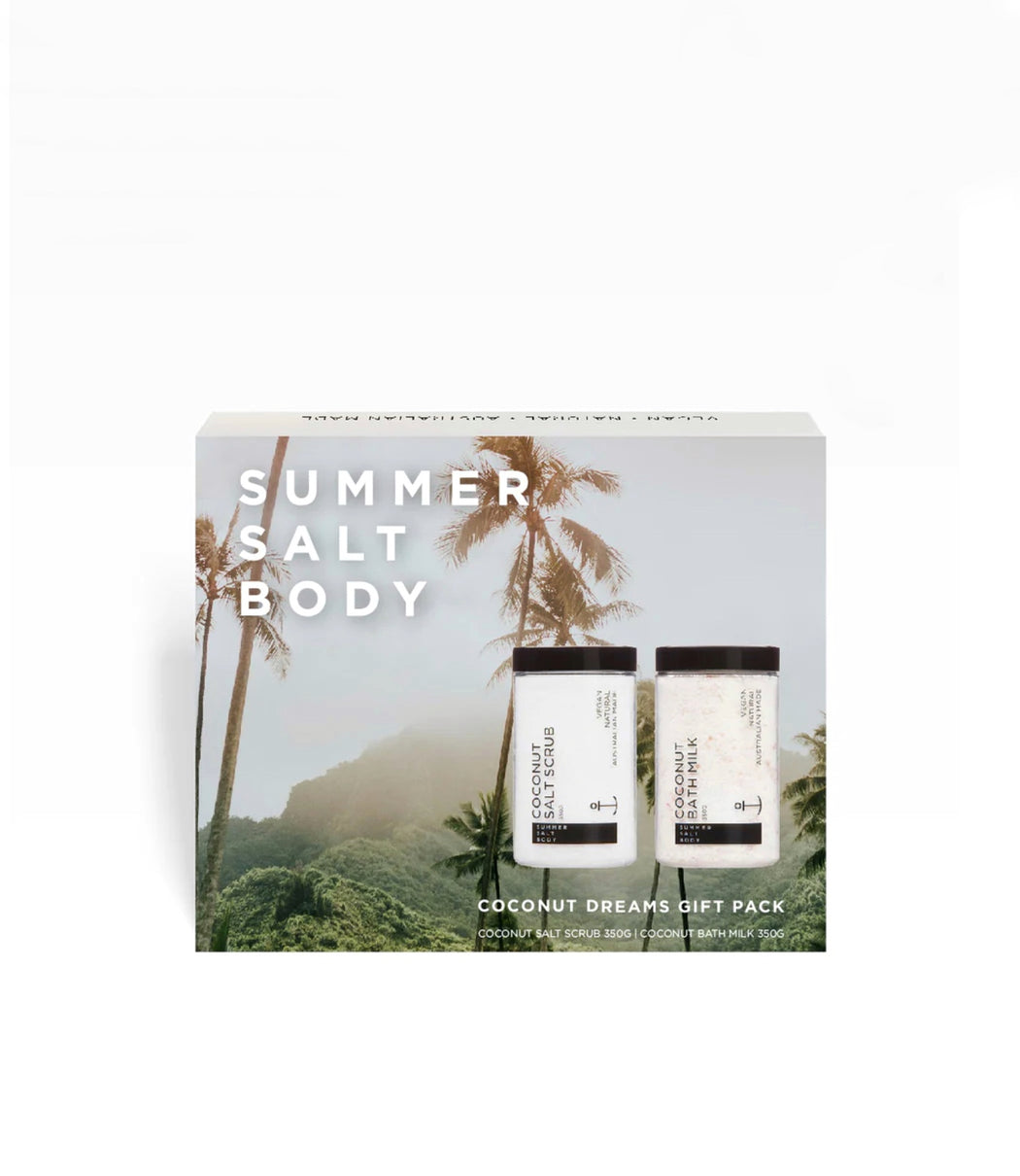Coconut dreams gift pack by Summer Salt Body