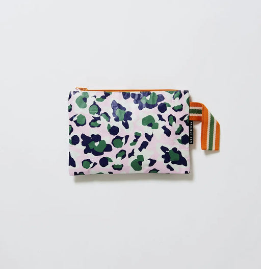 Project Ten Small Zip Pouch - Leopard