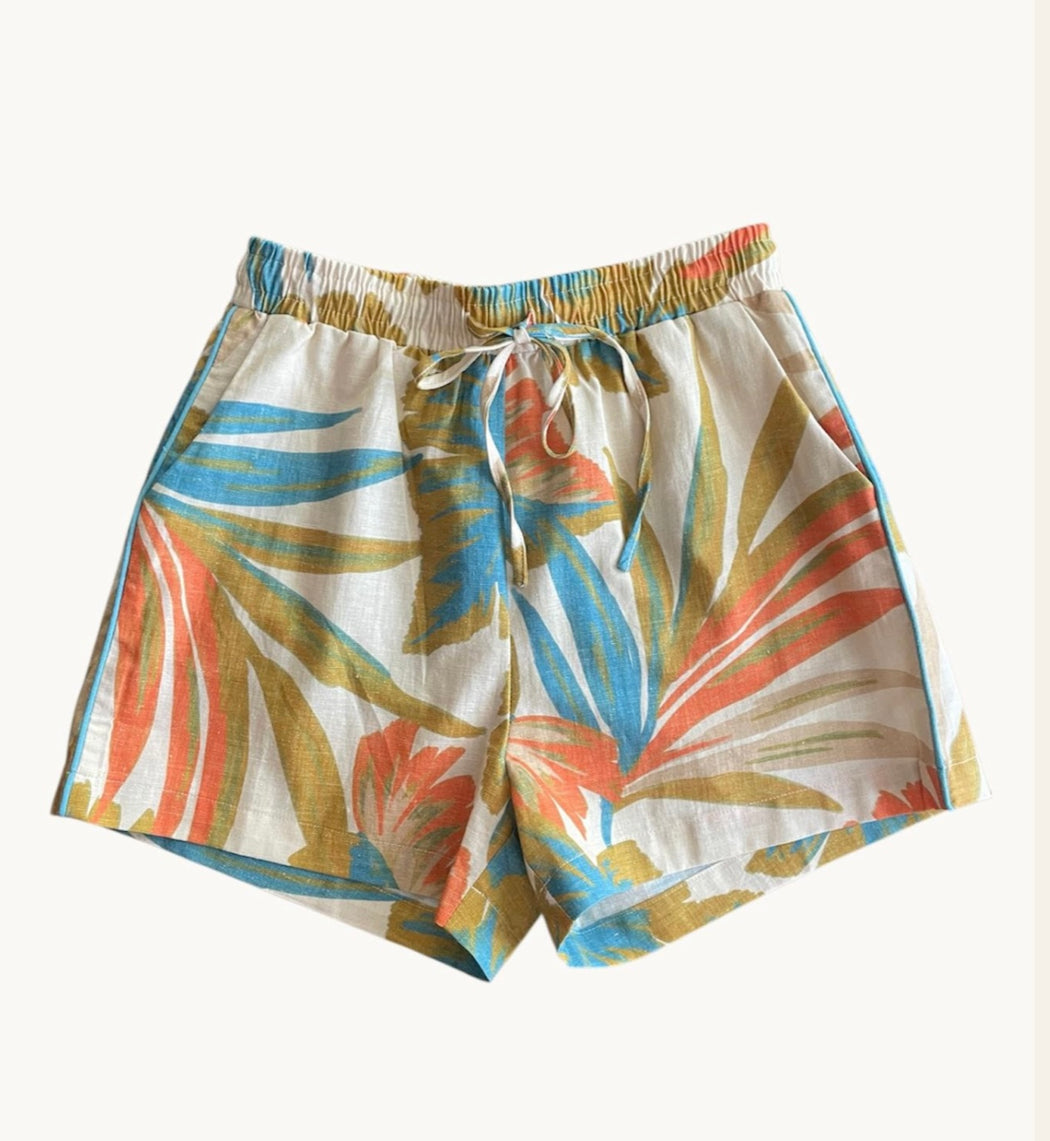 Little Lies Aurora Shorts - Palm multi