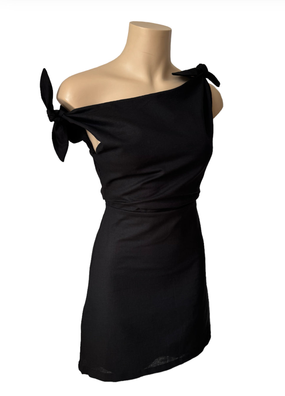 Bree Mini Dress  - Black