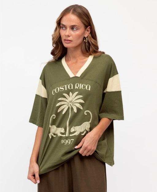 Print Tee - Costa Rico Cheetah