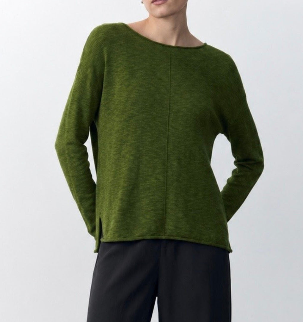Little Lies Sacha Knit - Forrest Green