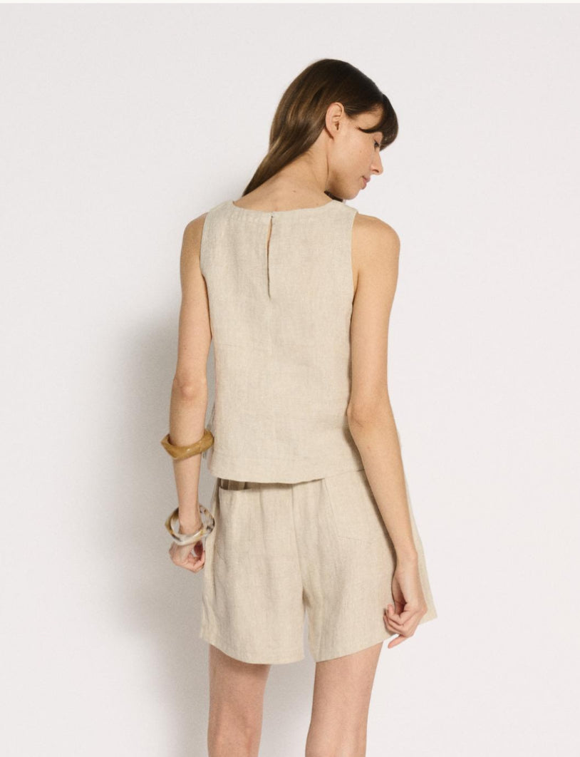 Little Lies Jude Shorts - Natural