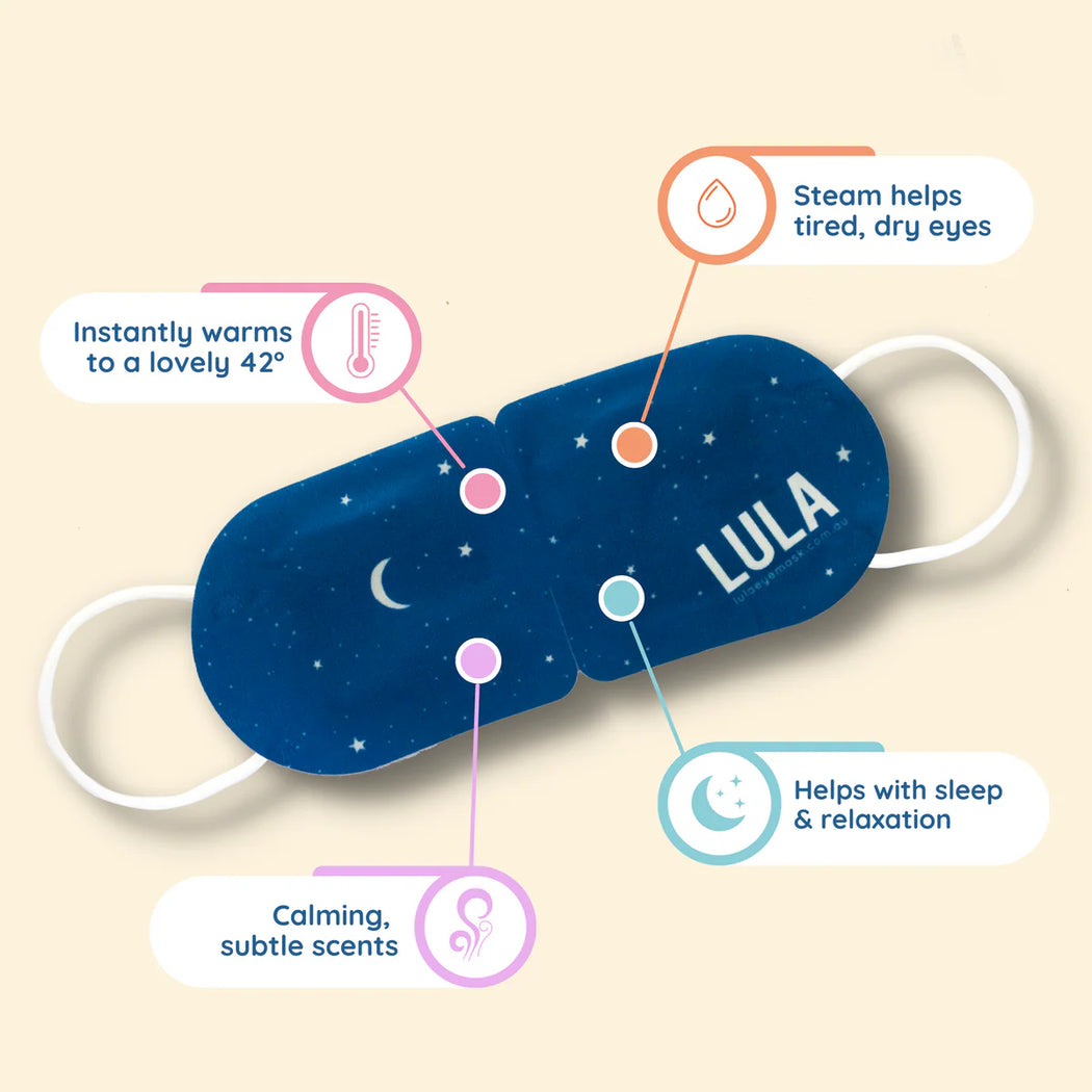 LULA Self Warming Eye Mask - Mixed box of 10