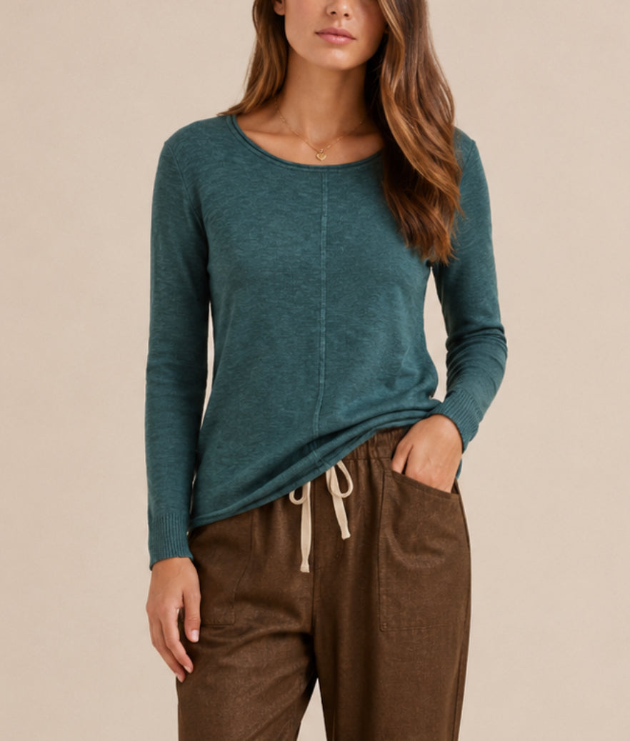 Little Lies Sacha Knit - Teal