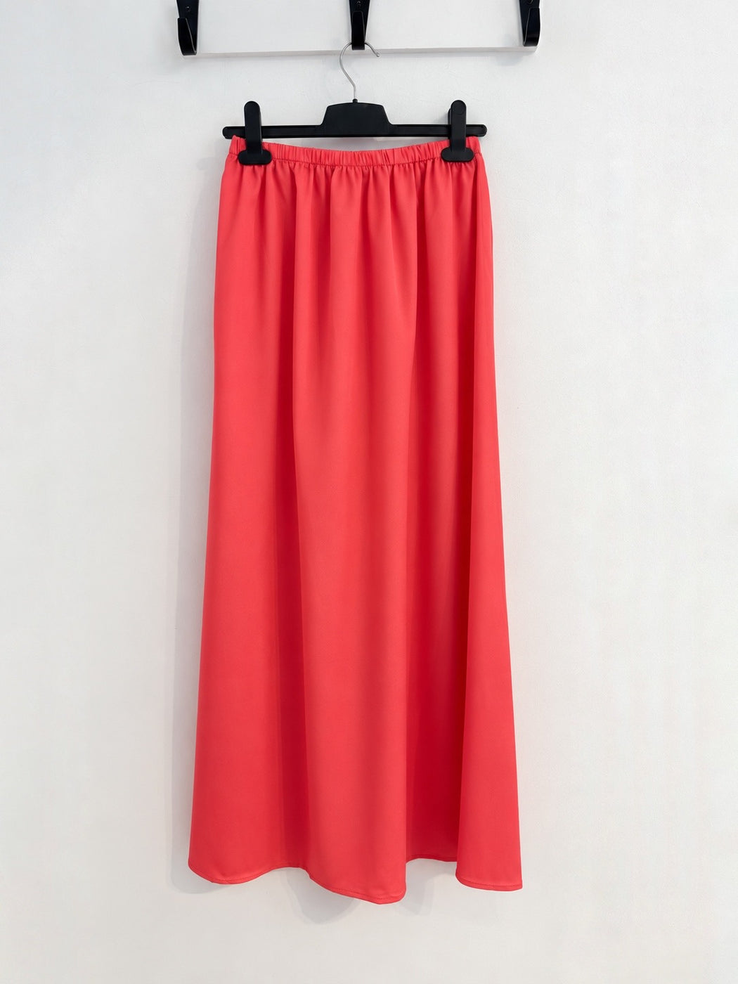 Clara Lace Maxi Dress - Coral