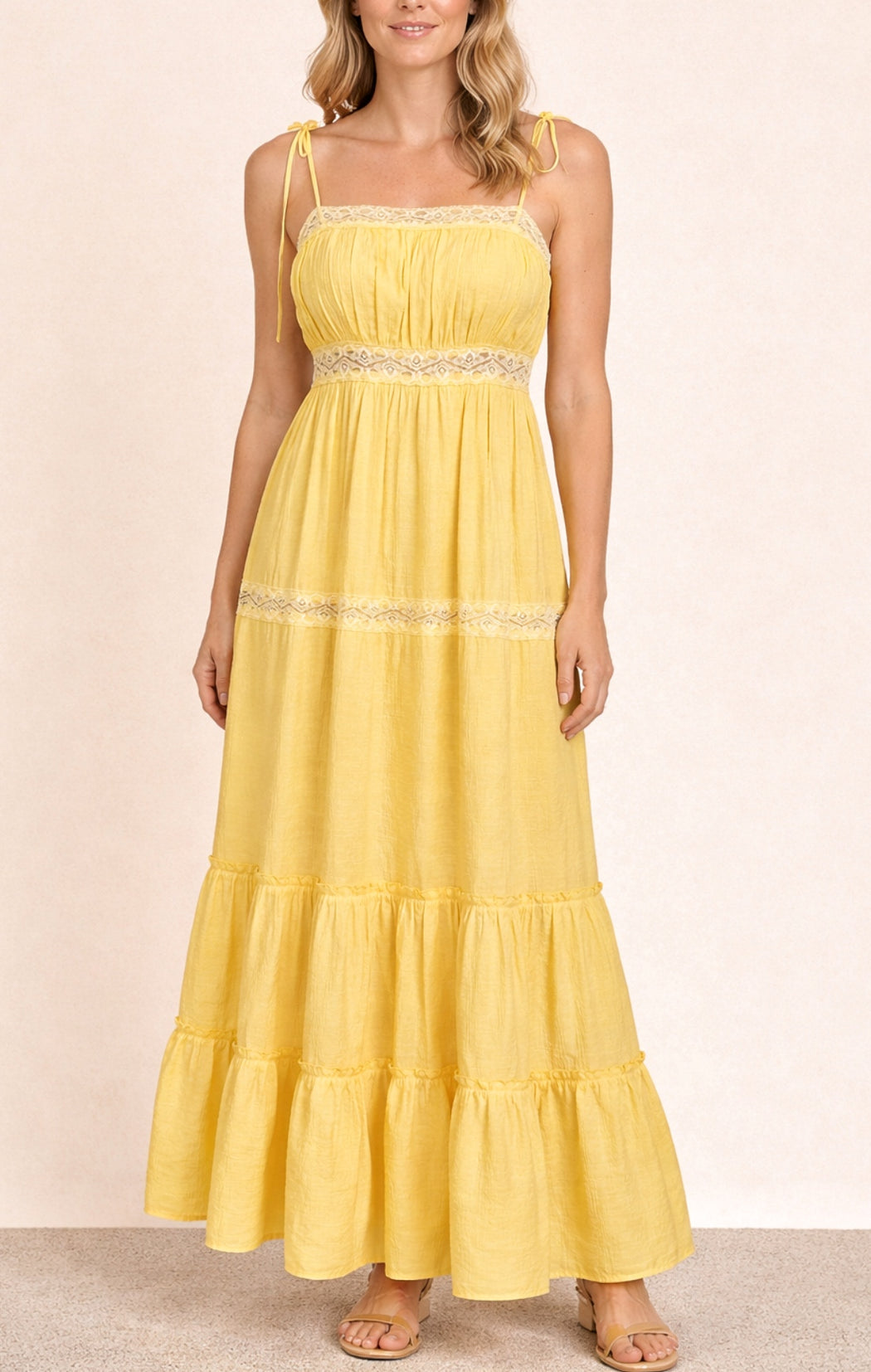 Sunny Maxi Dress - Yellow