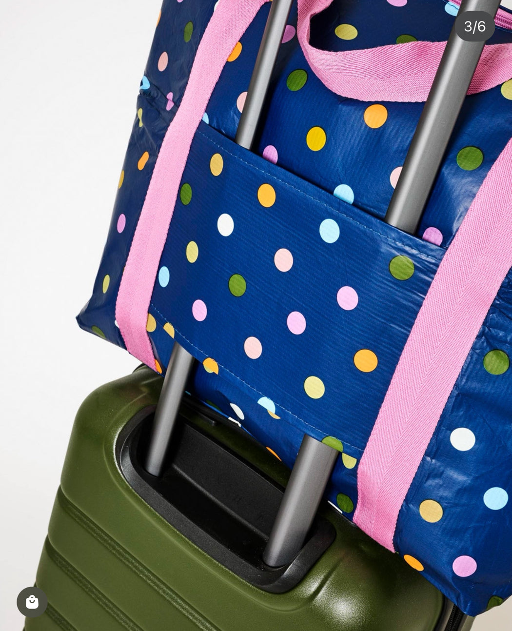 NEW DESIGN Project Ten Zip Tote Bag - Confetti