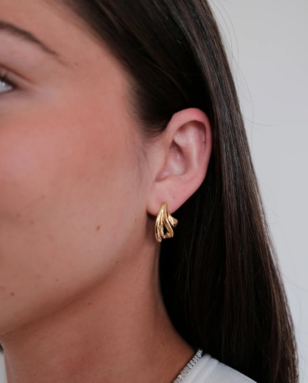 Zafino 18K Gold Plated Claudia Stud