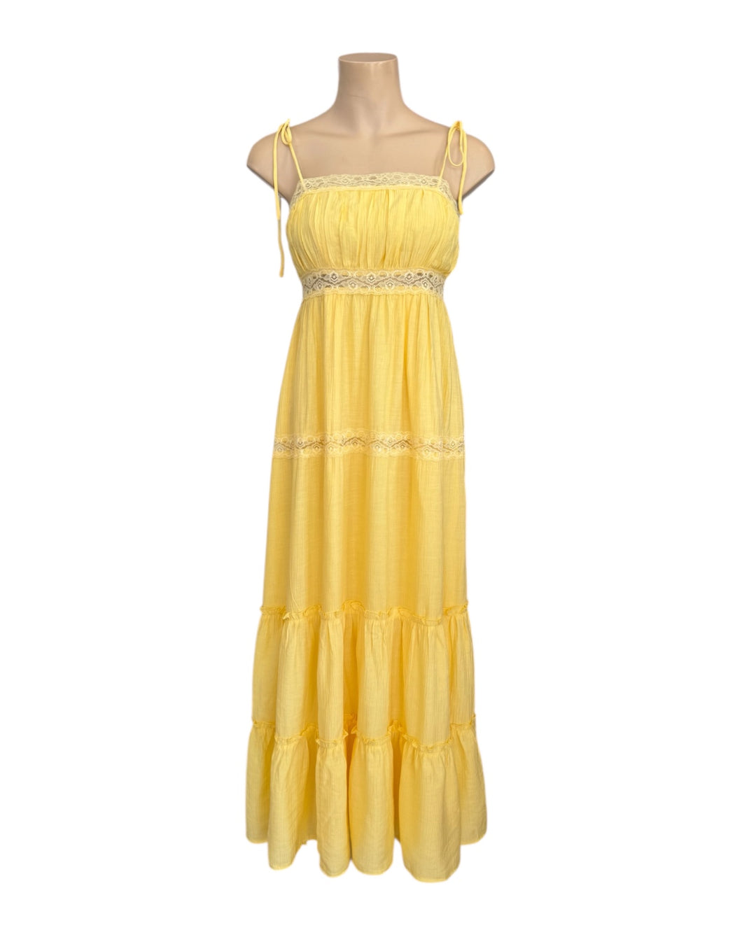Sunny Maxi Dress - Yellow