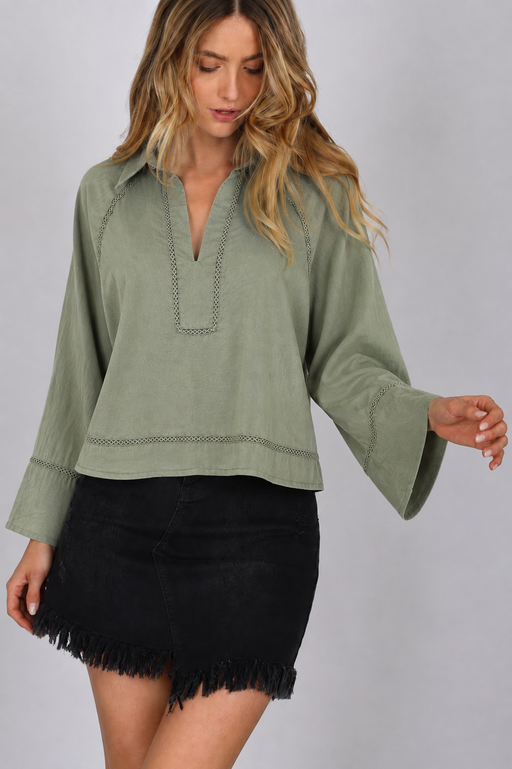 Boho shirt - Khaki