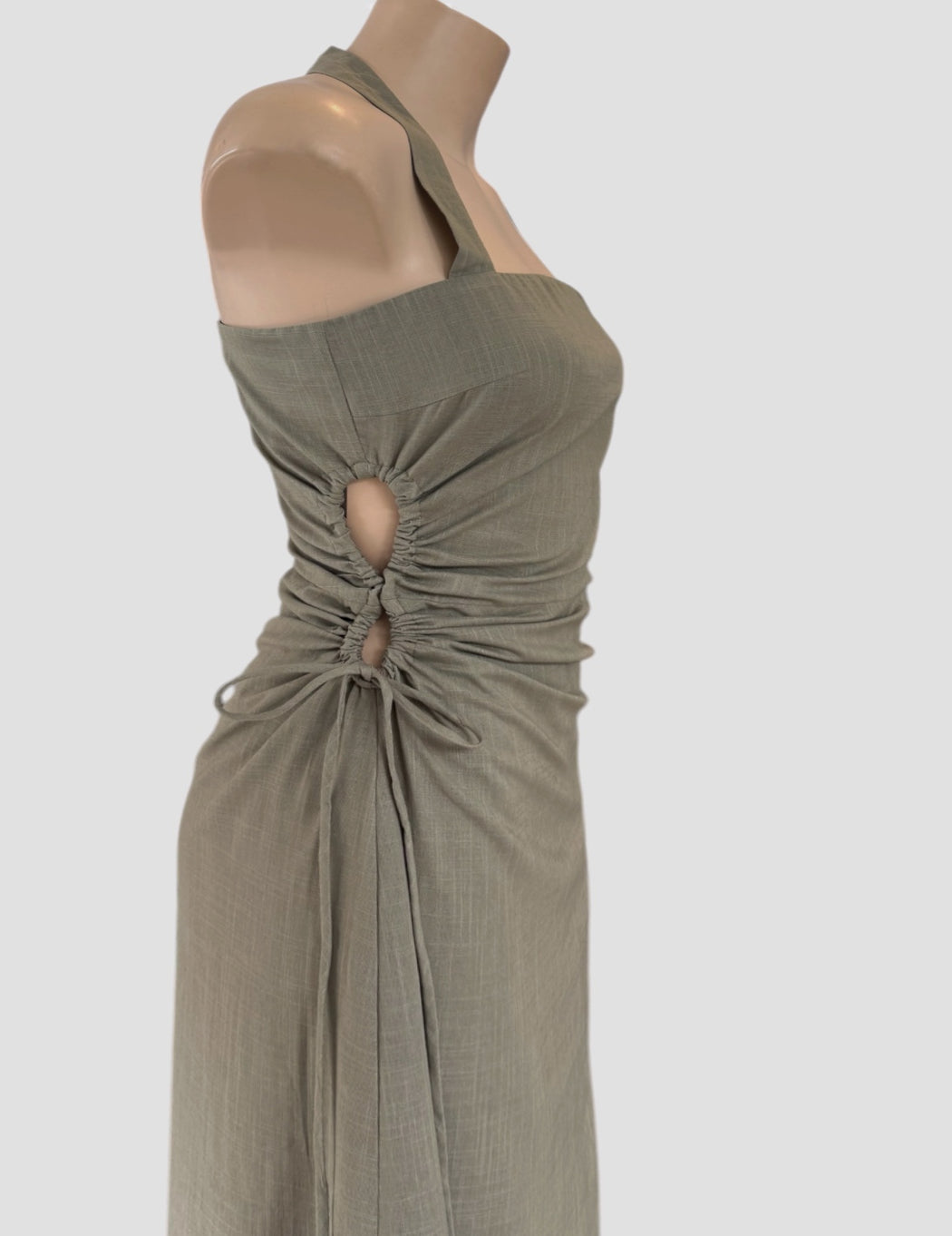 Emma Maxi Dress - Khaki