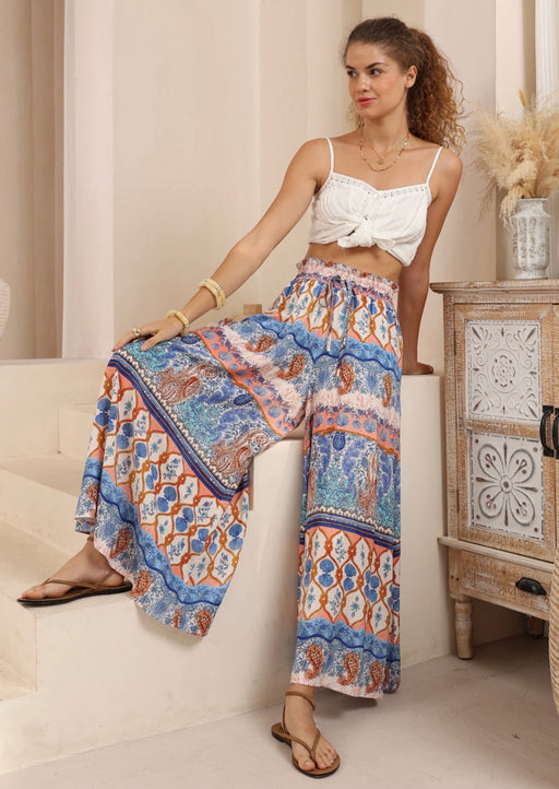 Palazzo Pants - Boho Multi