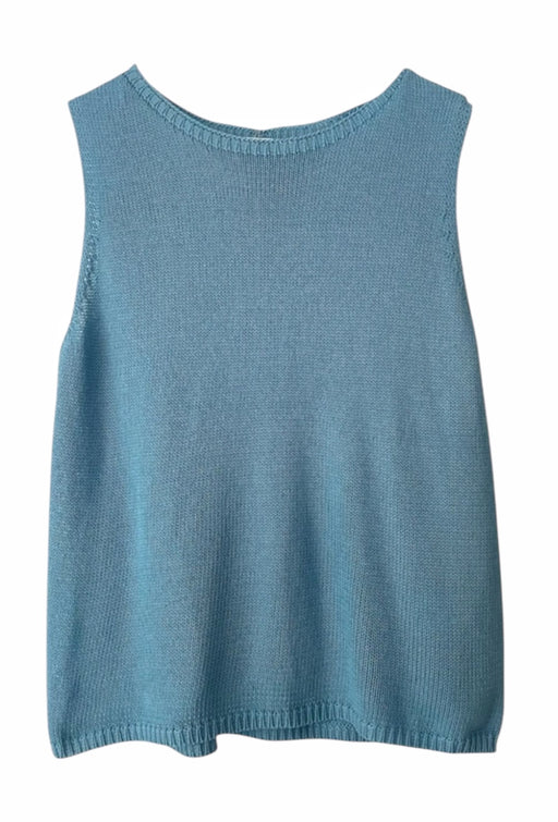 Little Lies Knit Spring Tank Top - Teal