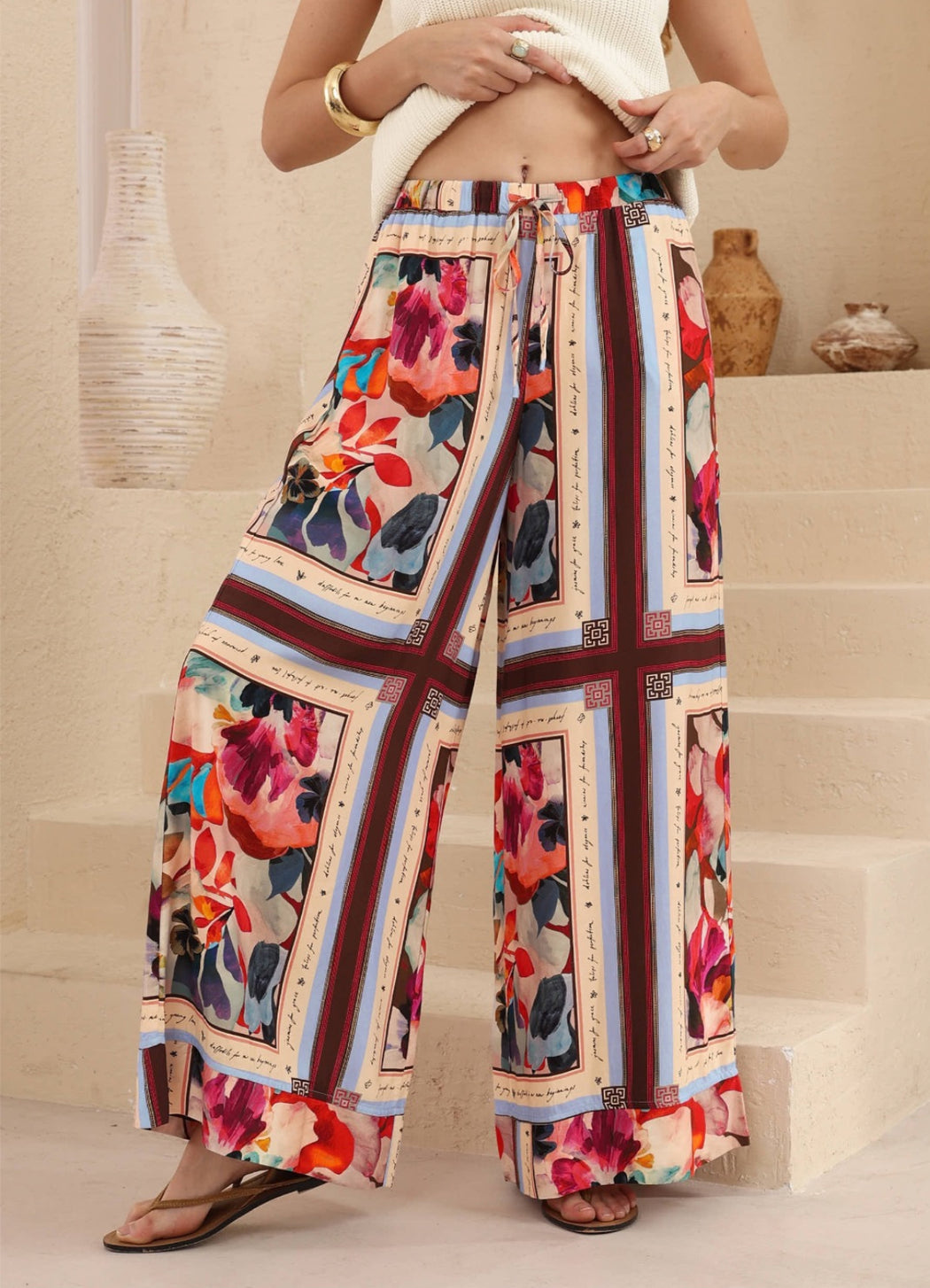 Palazzo Pants - Multi