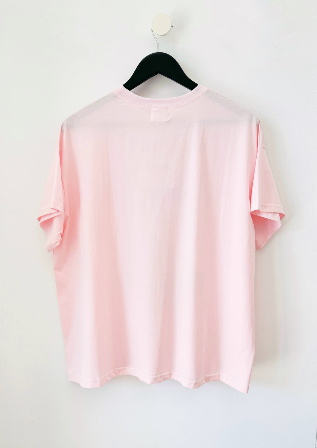 Cotton blend Oversize Tee - Pink Margarita club