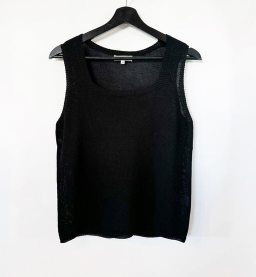 Little Lies Knit Spring Tank - New cut - Top - Black