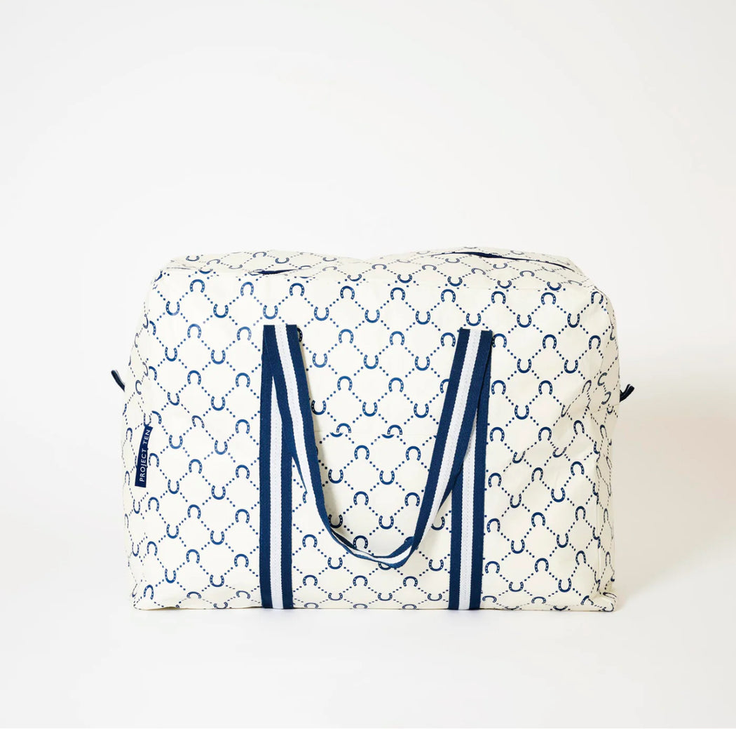NEW - Project Ten Overnight Bag - Navy Horseshoe