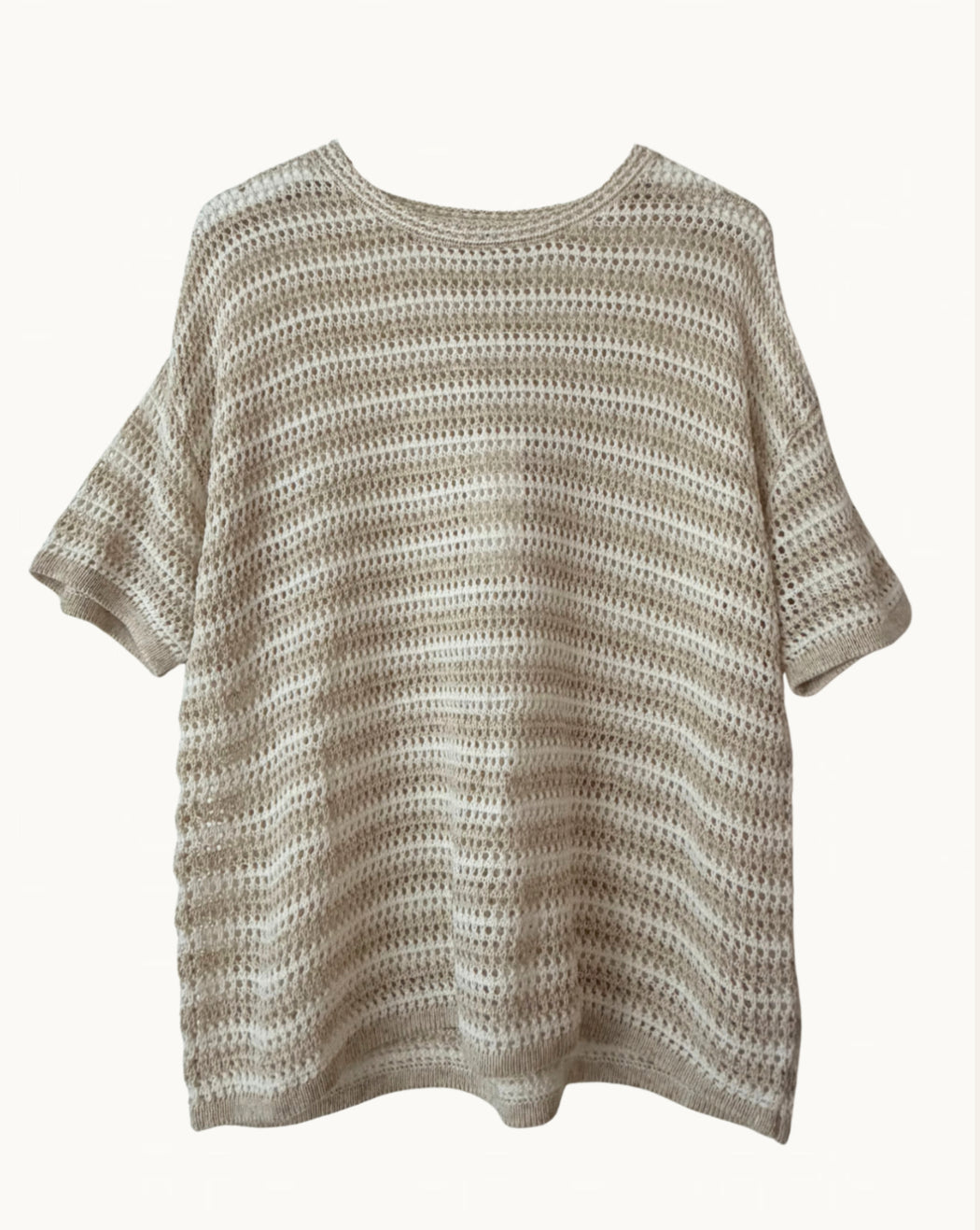 Little Lies Knit Nina Tee - Stripe