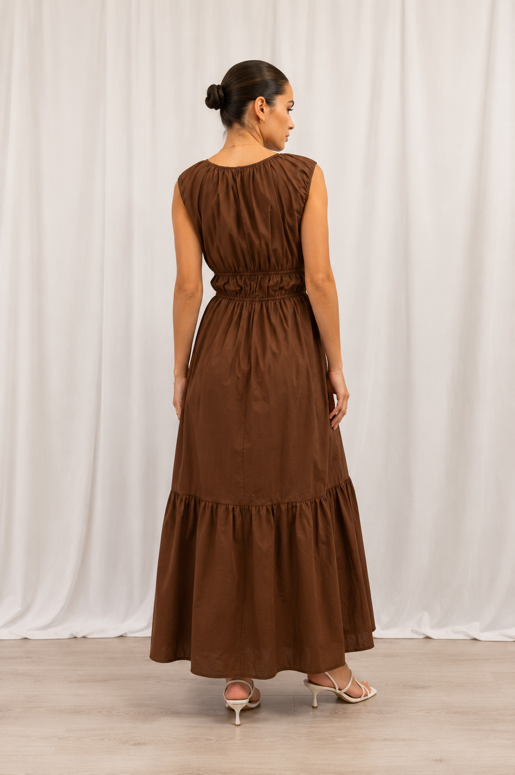 Indie Maxi Dress - Chocolate