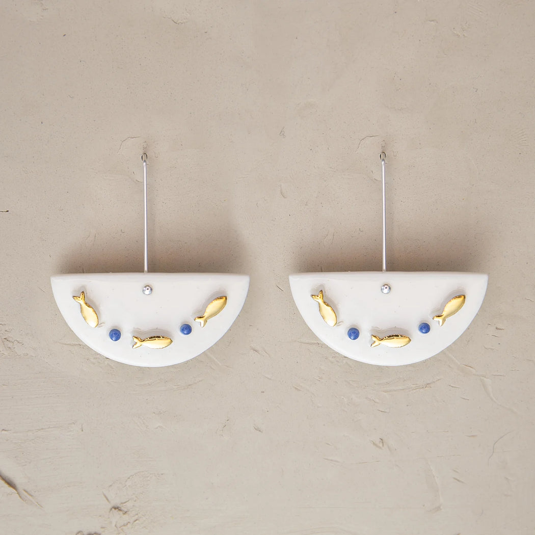 NEW Erin Lightfoot Porcelain - Sea of fish