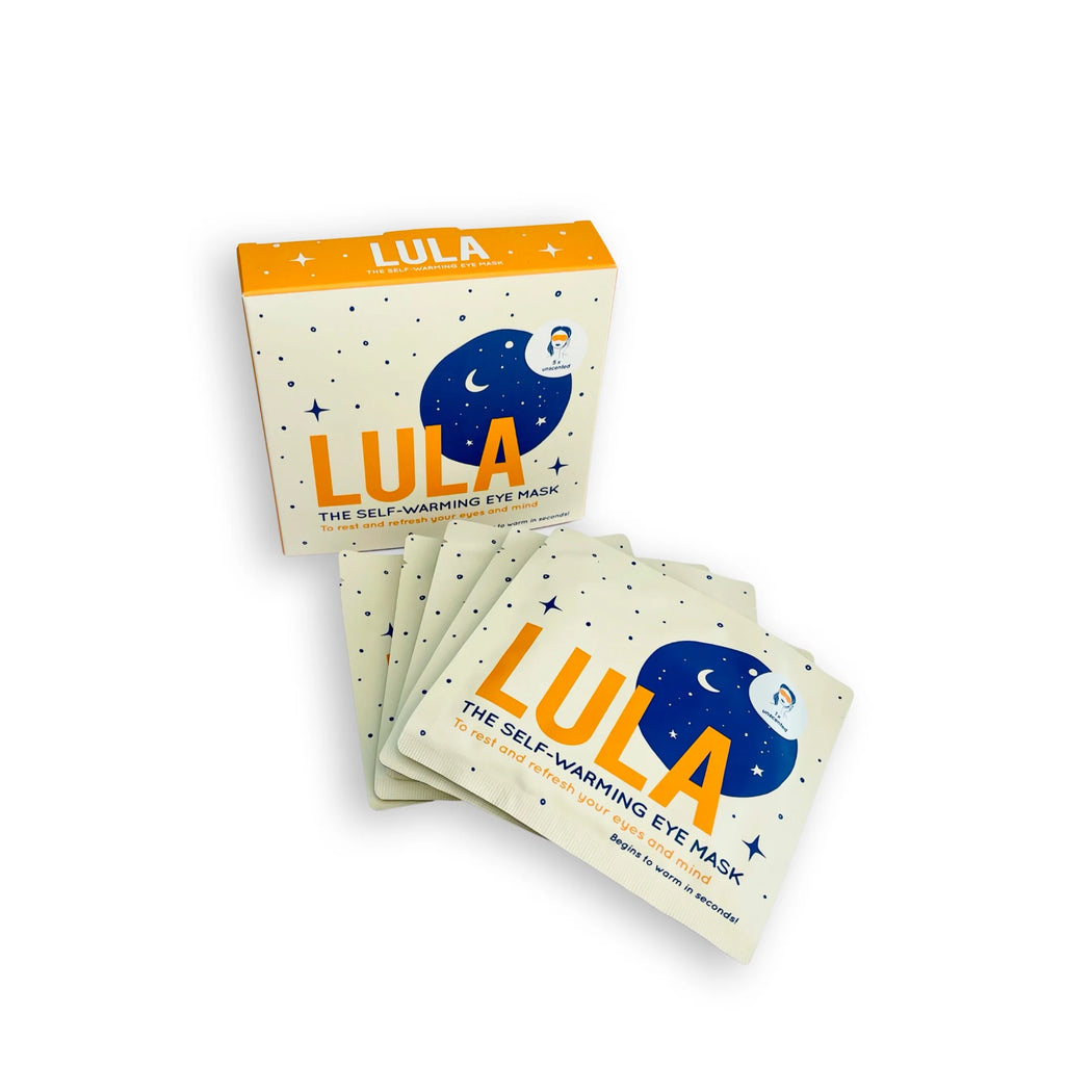LULA Self Warming Eye Mask - Unscented 5 pack