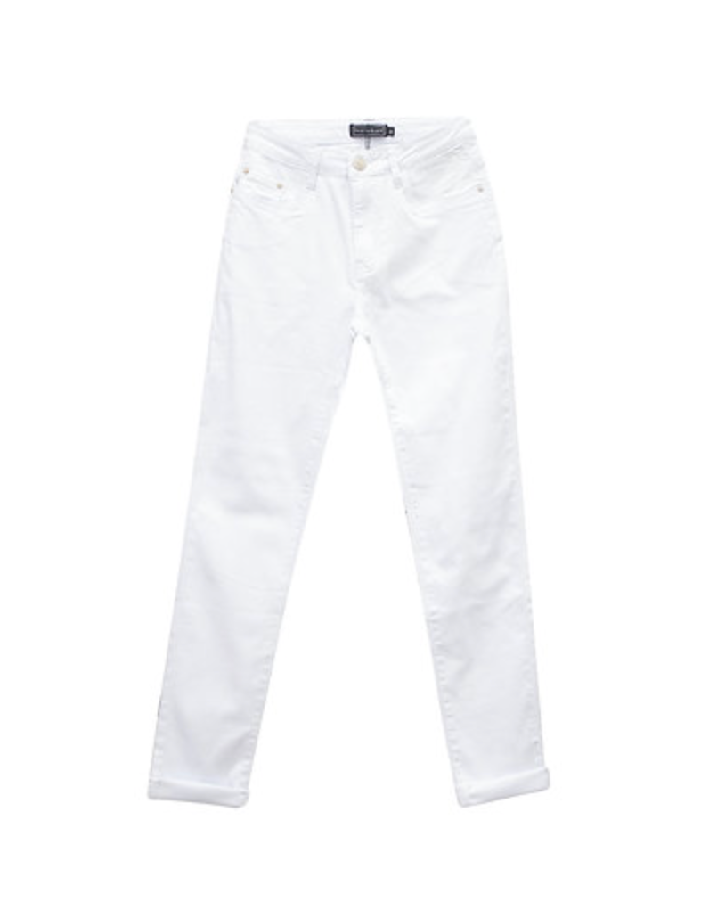 Mid Rise Skinny leg stretch Jeans - White Denim