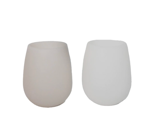 Fegg - Set of Two Unbreakable Tumbler by Porter Green - Blanc and Dove