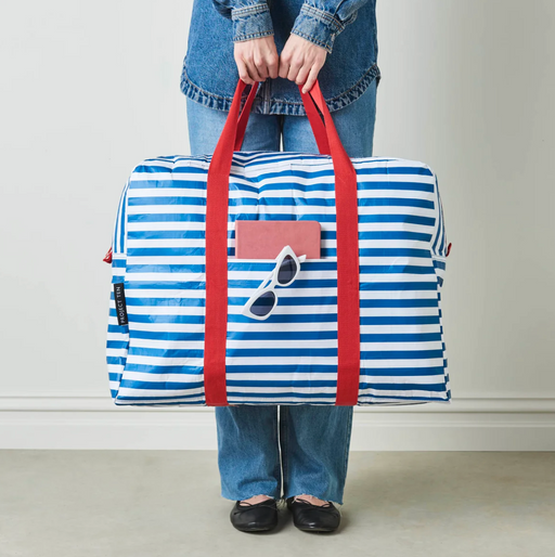 NEW PRODUCT - Project Ten Overnight Bag - Breton Stripe