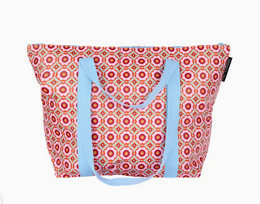 Project Ten Zip Tote Bag - Tile Print