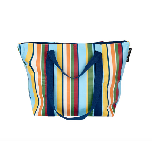 Project Ten Zip Tote Bag - Retro Stripe