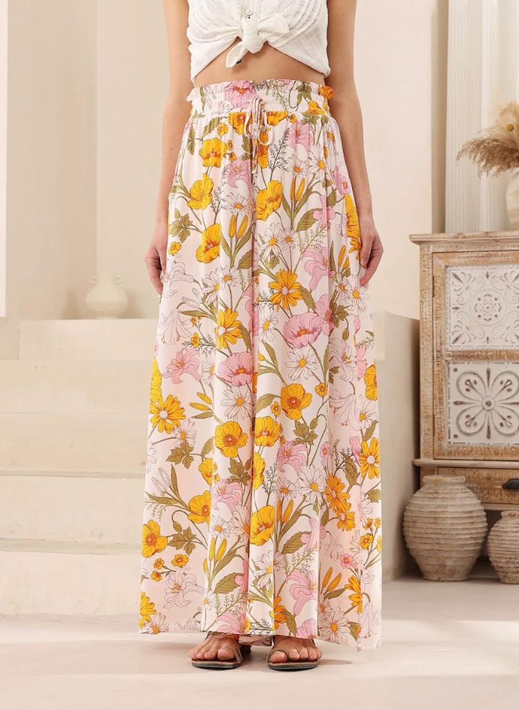 Customer Fave - Palazzo Pants - Delilah Multi Floral