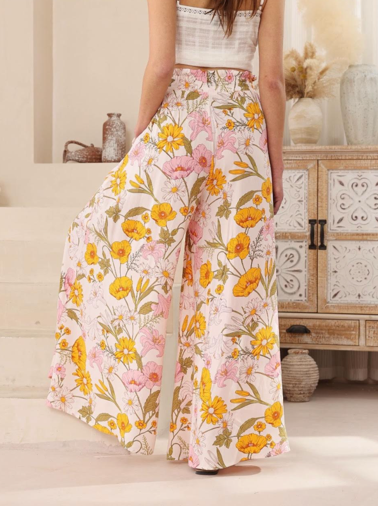 Customer Fave - Palazzo Pants - Delilah Multi Floral