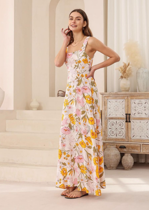 Delilah Maxi Dress  - Floral Multi