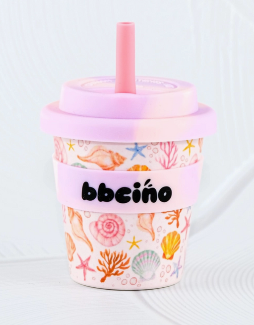 Reusable Baby Cino Coffee Cup 120mL - Shell yeah