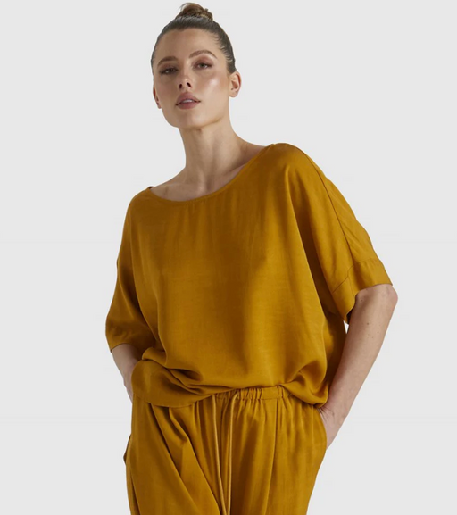 Fate & Becker Fusion Top - Mustard
