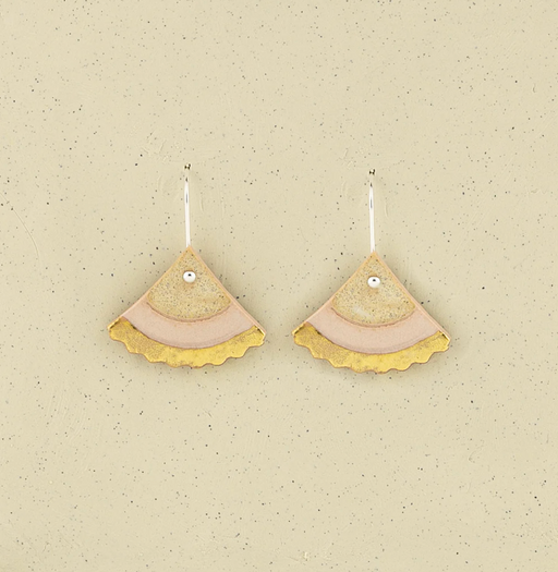 Erin Lightfoot Porcelain - Ginko Drops Pink and Dune