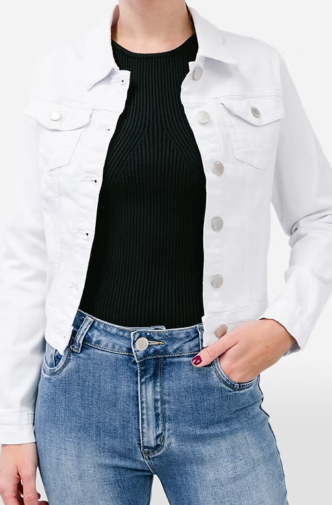 Staple Denim Jacket - White