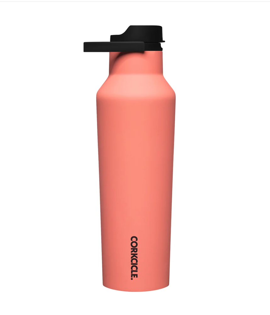 Corkcicle - 600ml Water Bottle - Coral