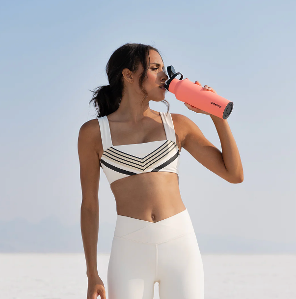 Corkcicle - 600ml Water Bottle - Coral