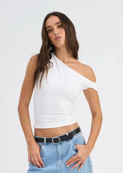 Off Shoulder Top - White
