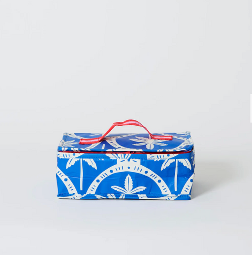 Project Ten Lunch Bag - Blue Palm