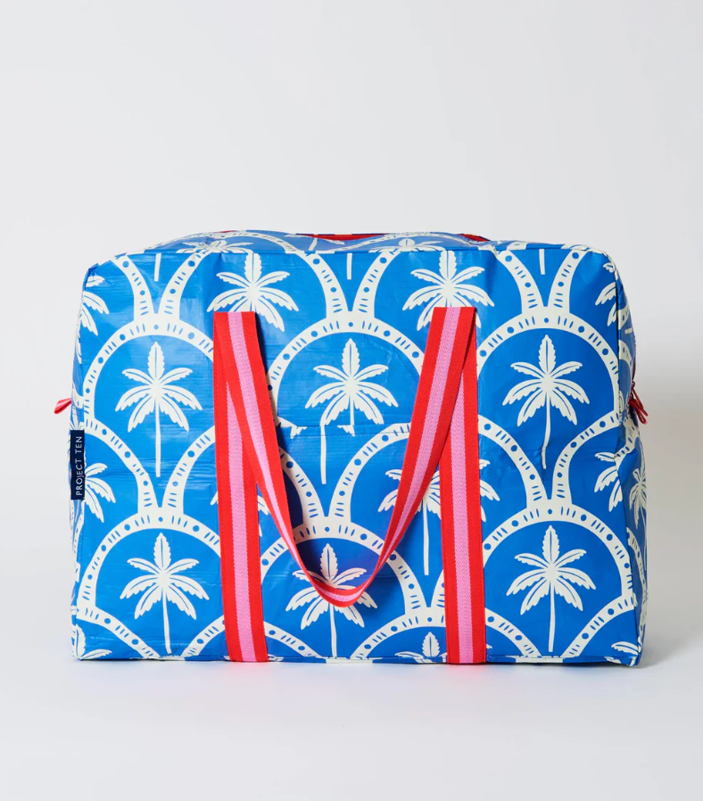 NEW - Project Ten Overnight Bag - Blue Palm